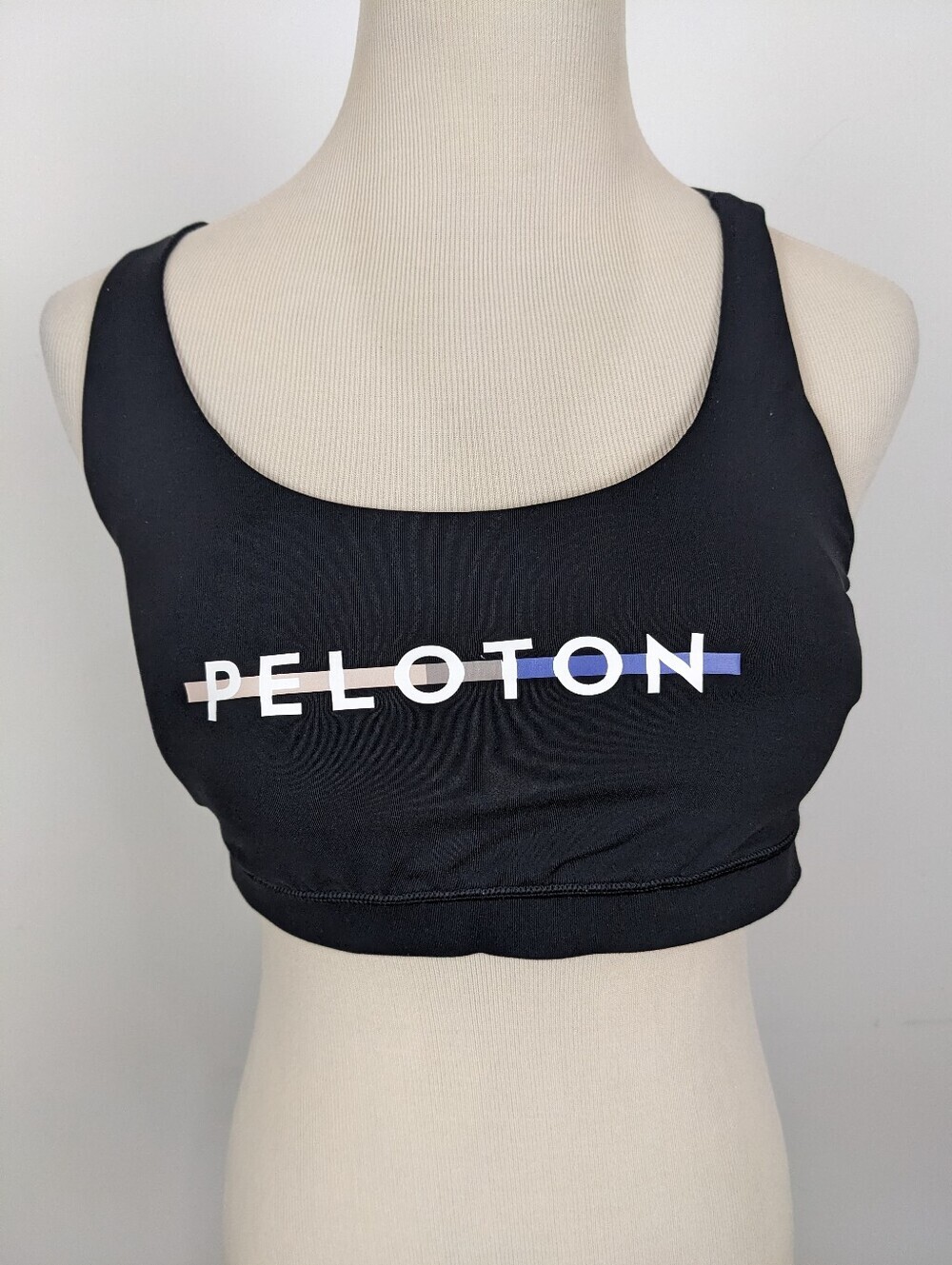 Lululemon Peloton Size 8 Sports Bra Black